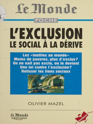 cover image of L'exclusion